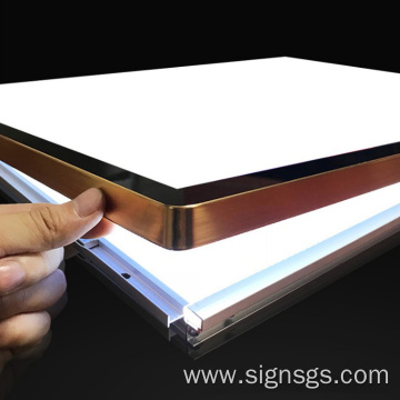 Custom Advertising Magnetic Light Box Sinage